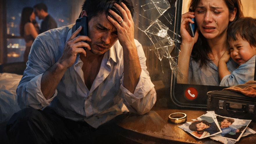 Ngoại tình khi đi làm xa, tôi mất tất cả chỉ sau một cuộc điện thoại